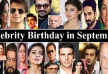 September Birthday Celebrities