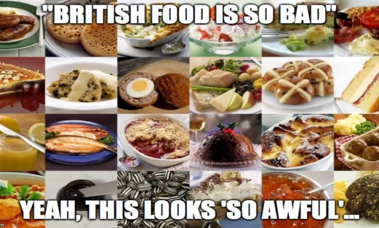 British Cuisine Meme