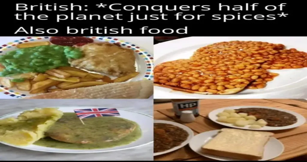 British Cuisine Meme: 1The Funniest Takes on the UK's Food Culture