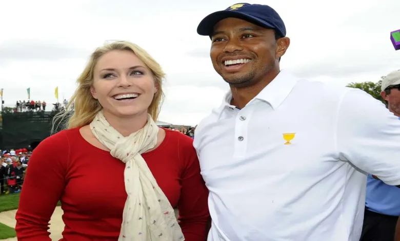 Tiger Woods and Lindsey Vonn