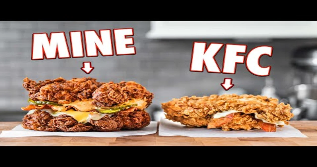 KFC Double Down: The Ultimate Chicken Sandwich Reimagined