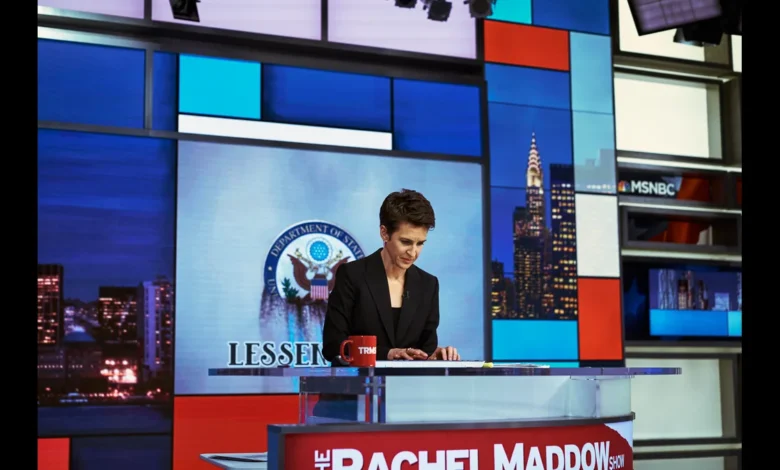 Rachel Maddow Leaving MSNBC
