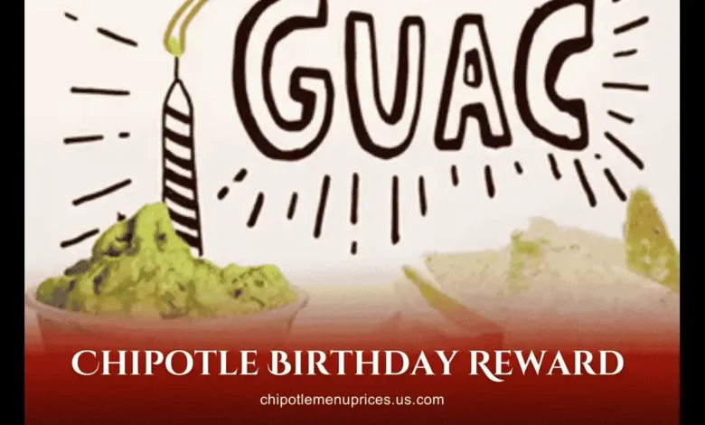 Chipotle Birthday Reward